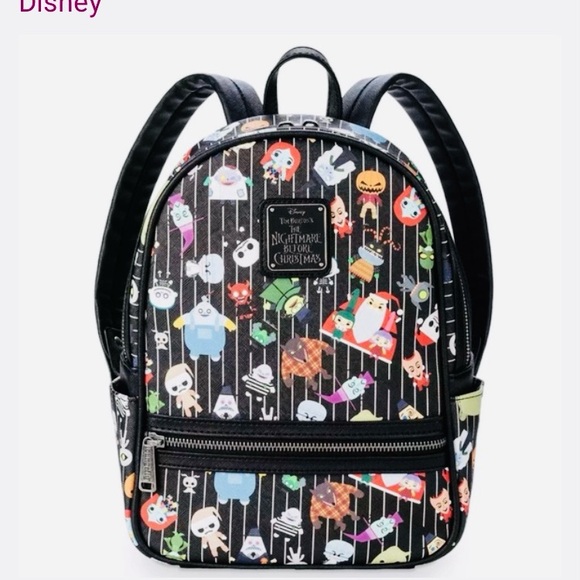 Disney The Nightmare Before Christmas Mini Backpack Loungefly Jack Sally! main image 5